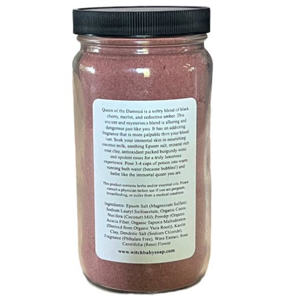 RARE Limited Edition Witch Baby Queen of the Damned Bath Potion, Jar #1, 16 ozs. - Picture 2 of 5